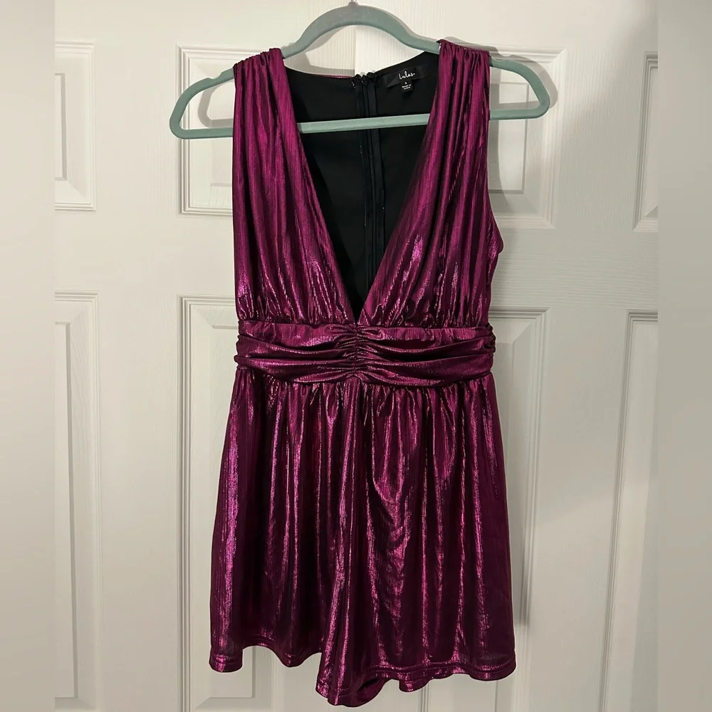 Lulus Sparkle Romper - Picture 2 of 7